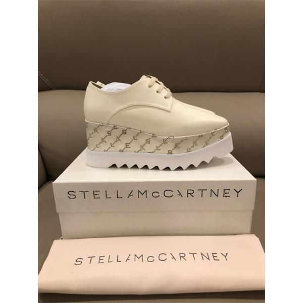 STELLA McCARTNEY ステラマッカートニー コピー  2026新作 印花デザイン 厚底シューズ シンプル オシャレ