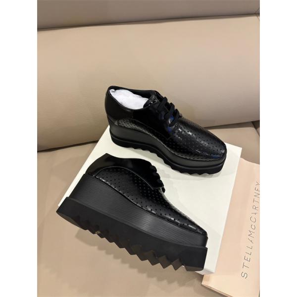 2026新作 厚底シューズ ブラック×ベージュ パンク STELLA McCARTNEY ステラマッカートニー コピー  