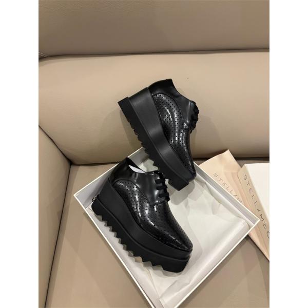 2026新作 厚底シューズ ブラック×ベージュ パンク STELLA McCARTNEY ステラマッカートニー コピー  