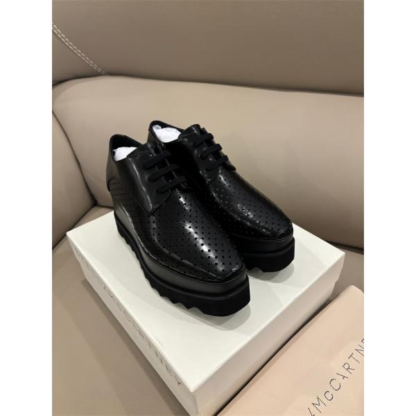 2026新作 厚底シューズ ブラック×ベージュ パンク STELLA McCARTNEY ステラマッカートニー コピー  