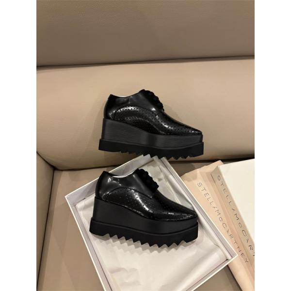2026新作 厚底シューズ ブラック×ベージュ パンク STELLA McCARTNEY ステラマッカートニー コピー  
