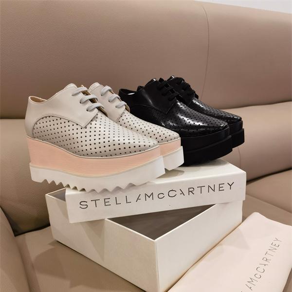 2026新作 厚底シューズ ブラック×ベージュ パンク STELLA McCARTNEY ステラマッカートニー コピー  