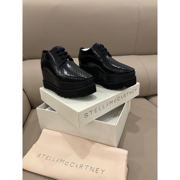 2026新作 厚底シューズ ブラック×ベージュ パンク STELLA McCARTNEY ステラマッカートニー コピー  