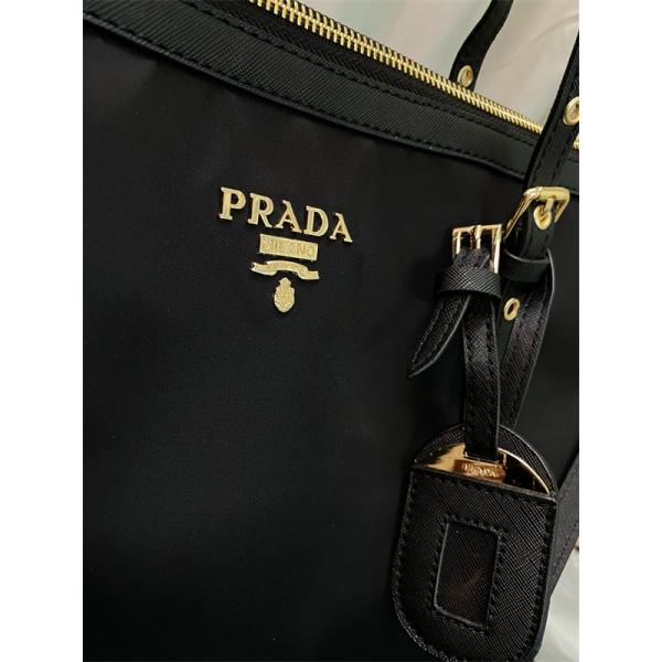 シンプル 機能的な トートバッグ PRADA プラダ コピー ブラック おすすめ