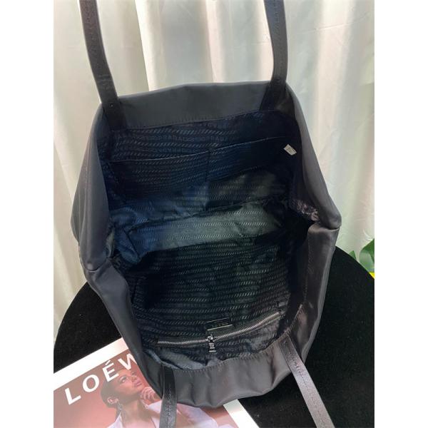 高品質 上品な トートバッグ メンズ ブラック 特選 2026新作 PRADA プラダ コピー