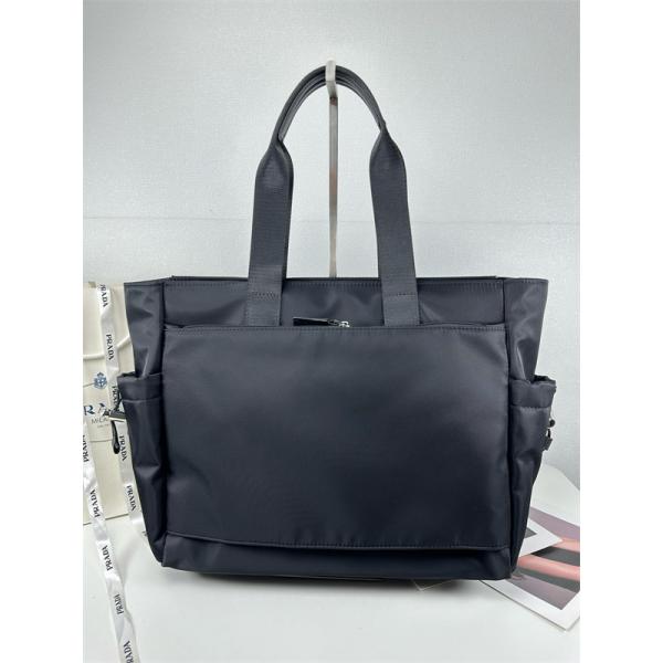 スタイリッシュ 高級感 溢れる トートバッグ レディース ブラック 人気 PRADA プラダ コピー 