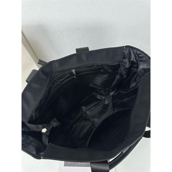 スタイリッシュ 高級感 溢れる トートバッグ レディース ブラック 人気 PRADA プラダ コピー 