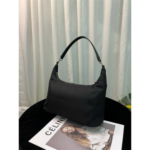 PRADA プラダ コピー シンプル エレガントな ハンドバッグ ブラック 高評価