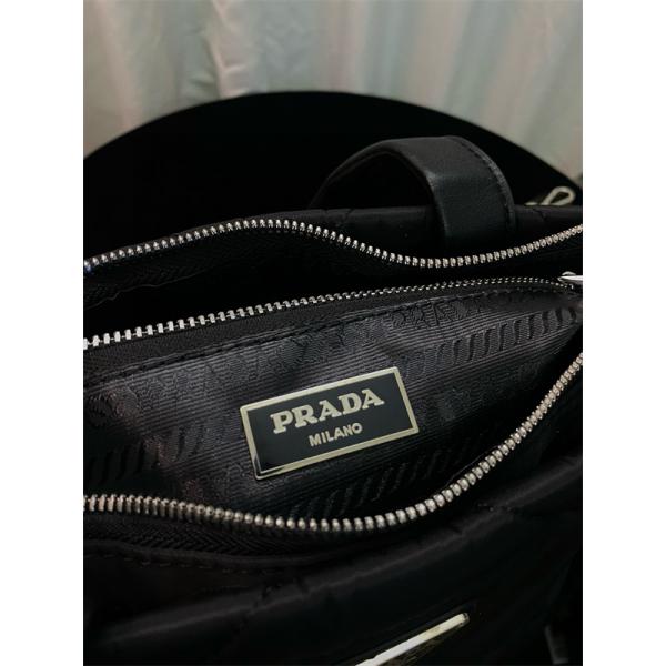 シンプル 上品な PRADA プラダ コピー キルティング トートバッグ ブラック ベストセラー