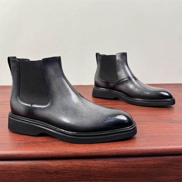 上質レザー 洗練フォルム サイドゴア ブーツ 定番モデル Berluti ベルルッティ コピー