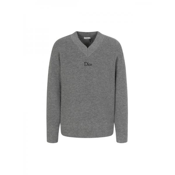 VネックDIOR♥ディオールセーターコピー2026秋冬流行りメンズトレンドニットウェア