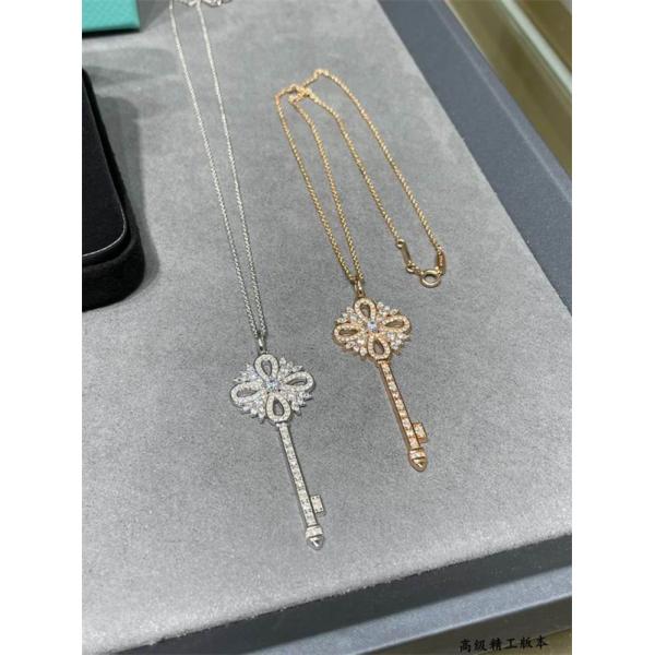 エレガント表情 キーモチーフ ネックレス 特別デザイン Tiffany&Co ティファニー コピー