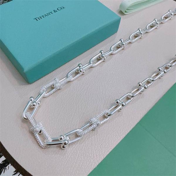 存在感際立つ モダン構造 チェーン ネックレス 注目作 Tiffany&Co ティファニー コピー