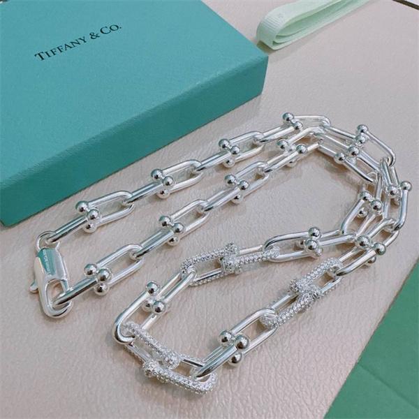 存在感際立つ モダン構造 チェーン ネックレス 注目作 Tiffany&Co ティファニー コピー