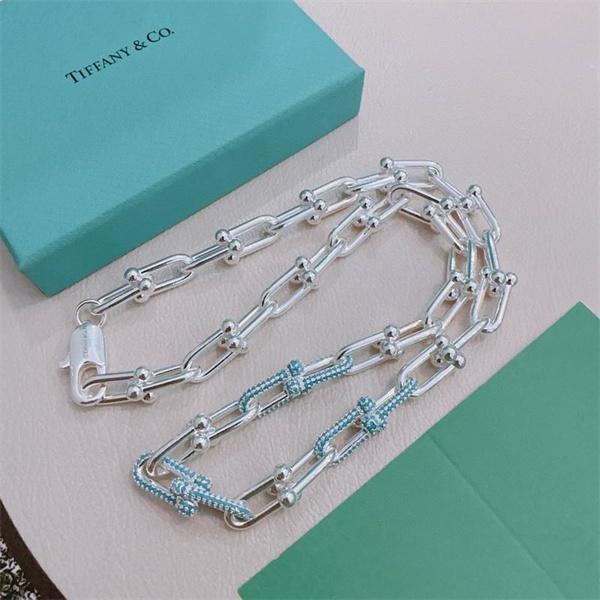 期間限定 立体リンク デザイン チェーン ネックレス Tiffany&Co ティファニー コピー