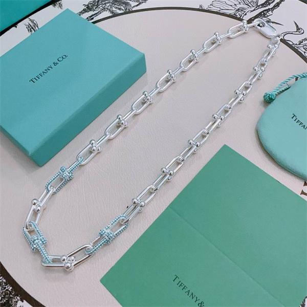 期間限定 立体リンク デザイン チェーン ネックレス Tiffany&Co ティファニー コピー