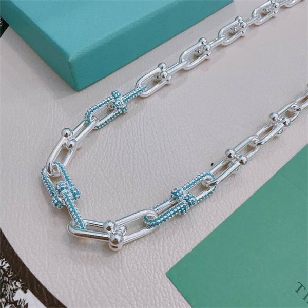 期間限定 立体リンク デザイン チェーン ネックレス Tiffany&Co ティファニー コピー