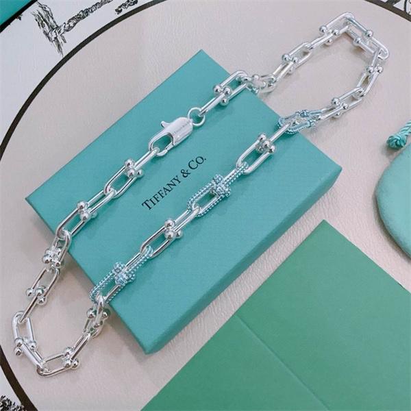 期間限定 立体リンク デザイン チェーン ネックレス Tiffany&Co ティファニー コピー