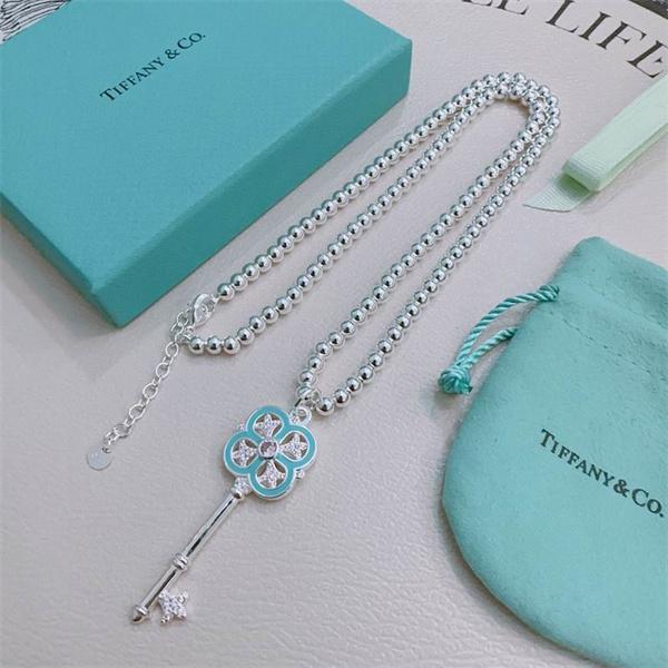 上品 エレガント キーモチーフ Tiffany&Co ティファニー コピー ネックレス 2026新作