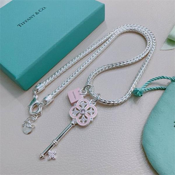 洗練アクセント コンビ チャーム ネックレス 売れ筋 Tiffany&Co ティファニー コピー
