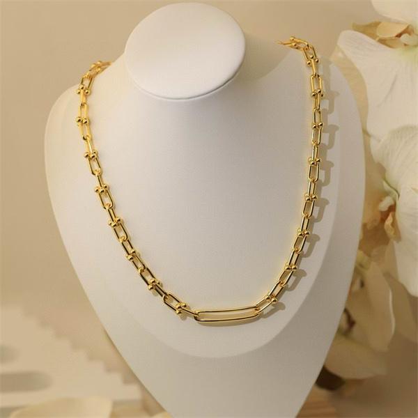 華やか印象 リッチカラー チェーン ネックレス おすすめ Tiffany&Co ティファニー コピー