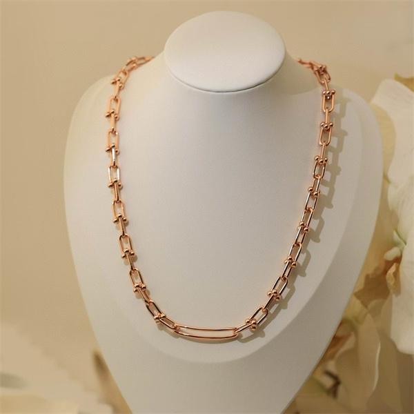 華やか印象 リッチカラー チェーン ネックレス おすすめ Tiffany&Co ティファニー コピー