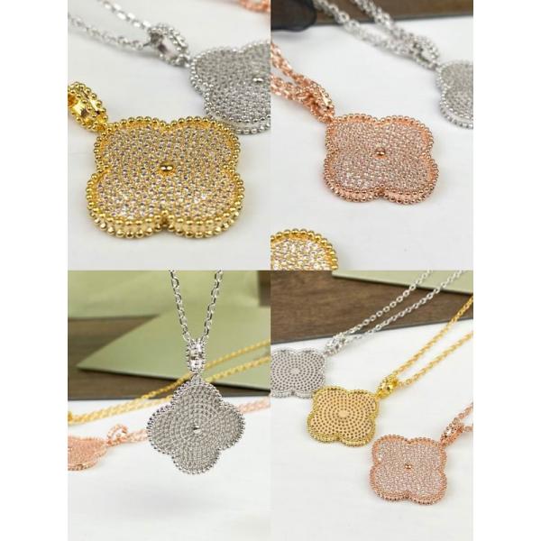  ヴァンクリーフ VCA コピー 贅沢仕様 フルストーン ネックレス 高級演出 注目モデル