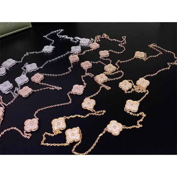 ラグジュアリー ロングタイプ ヴァンクリーフ VCA コピー ネックレス 希少仕様