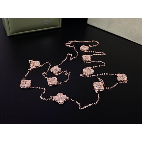 ラグジュアリー ロングタイプ ヴァンクリーフ VCA コピー ネックレス 希少仕様