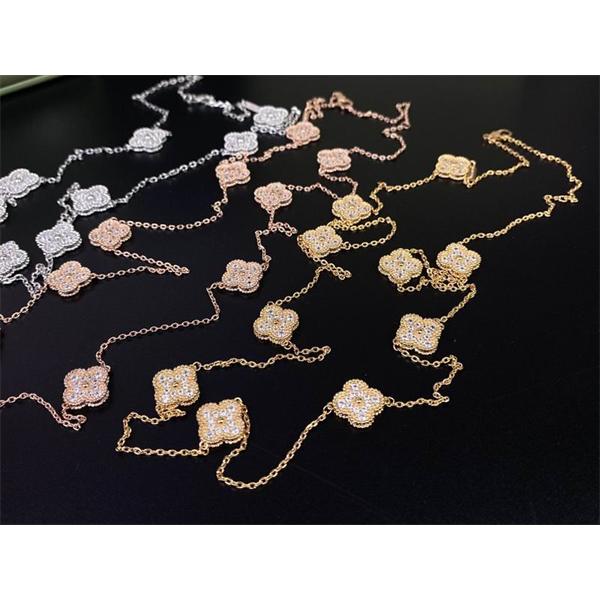 ラグジュアリー ロングタイプ ヴァンクリーフ VCA コピー ネックレス 希少仕様