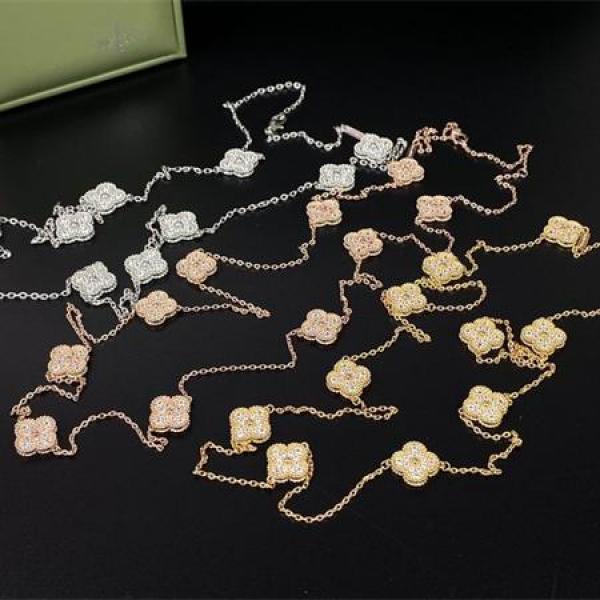 ラグジュアリー ロングタイプ ヴァンクリーフ VCA コピー ネックレス 希少仕様