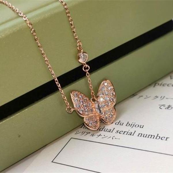 2026新作 フェミニン バタフライ ネックレス 数量限定 ...