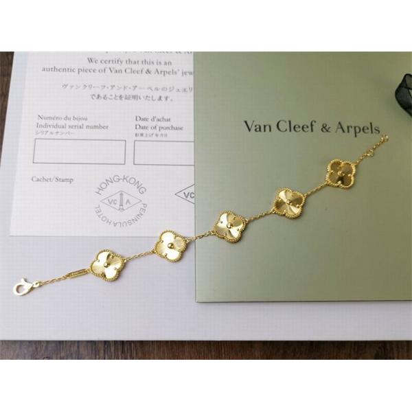 上質光沢 クローバー ブレスレット プレミアム ヴァンクリーフ VCA コピー