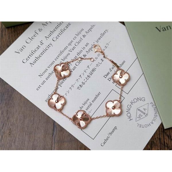 上質光沢 クローバー ブレスレット プレミアム ヴァンクリーフ VCA コピー