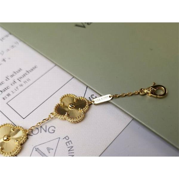 上質光沢 クローバー ブレスレット プレミアム ヴァンクリーフ VCA コピー