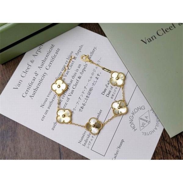 上質光沢 クローバー ブレスレット プレミアム ヴァンクリーフ VCA コピー