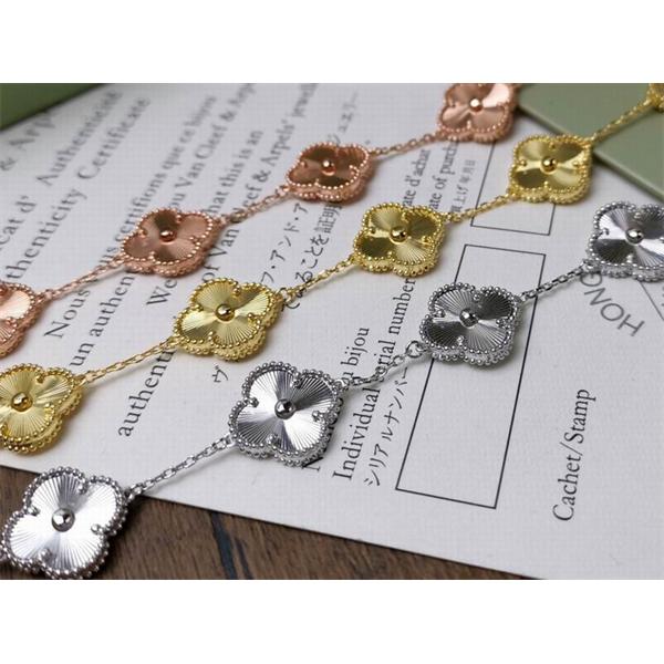 上質光沢 クローバー ブレスレット プレミアム ヴァンクリーフ VCA コピー