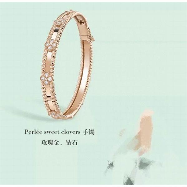 注目度急上昇 洗練シルエット ブレスレット 季節限定 ヴァンクリーフ VCA コピー