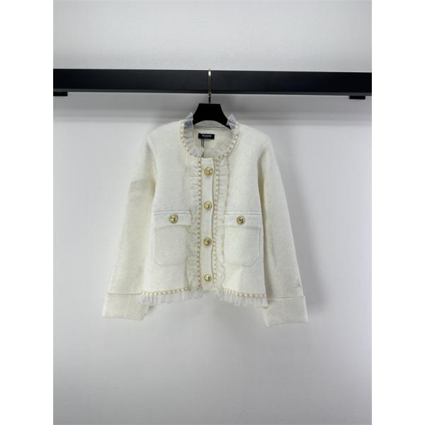 クラシック感 コンパクト BALMAIN バルマン コピー ジャケット 格上げ コーデ