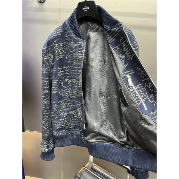 希少新作2026☆☆ベルルッティジャケットコピーBerluti上品お洒落Scrittoブルゾンメンズ