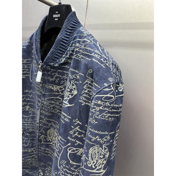 希少新作2026☆☆ベルルッティジャケットコピーBerluti上品お洒落Scrittoブルゾンメンズ