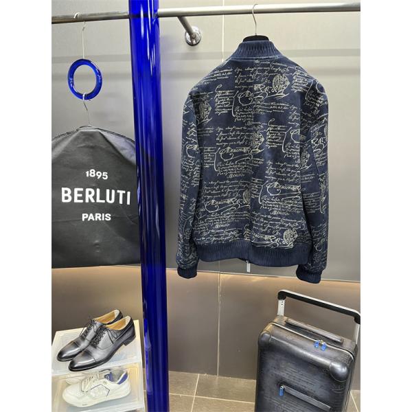 希少新作2026☆☆ベルルッティジャケットコピーBerluti上品お洒落Scrittoブルゾンメンズ