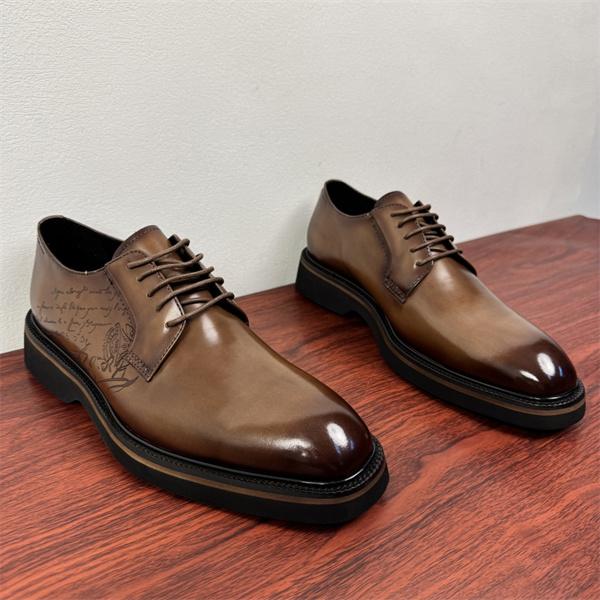  高級感溢れる 上質レザー 本格派 伝統スタイル ブーツ Berluti ベルルッティ コピー