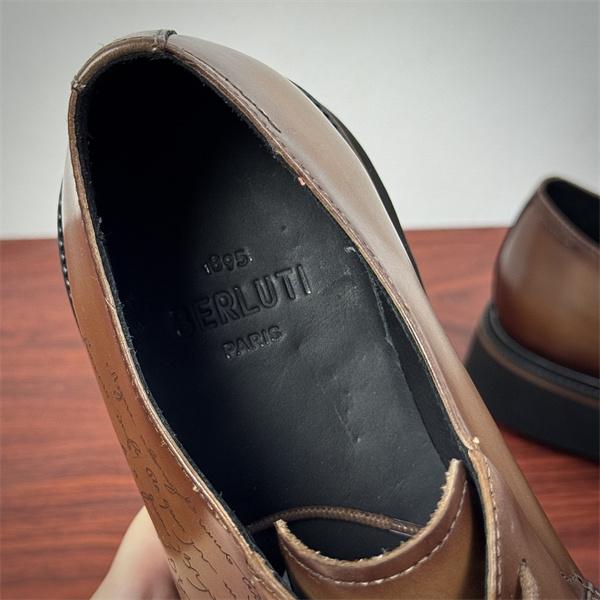  高級感溢れる 上質レザー 本格派 伝統スタイル ブーツ Berluti ベルルッティ コピー