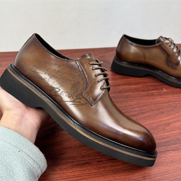  高級感溢れる 上質レザー 本格派 伝統スタイル ブーツ Berluti ベルルッティ コピー