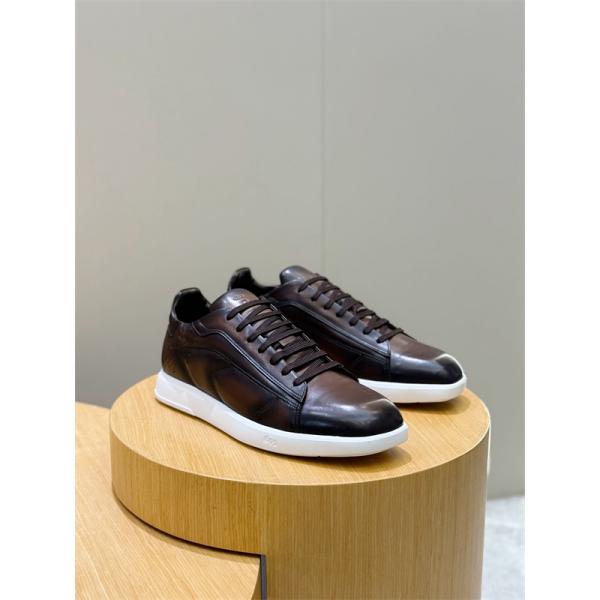 Berluti ベルルッティ コピー 人気注目 新作登場 快適フィット 都会派 レザースニーカー