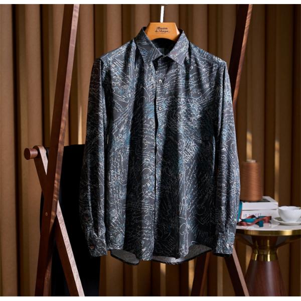 【2026春夏トレンド】ベルルッティ長袖シャツコピーBerlutiメンズファッション入手困難