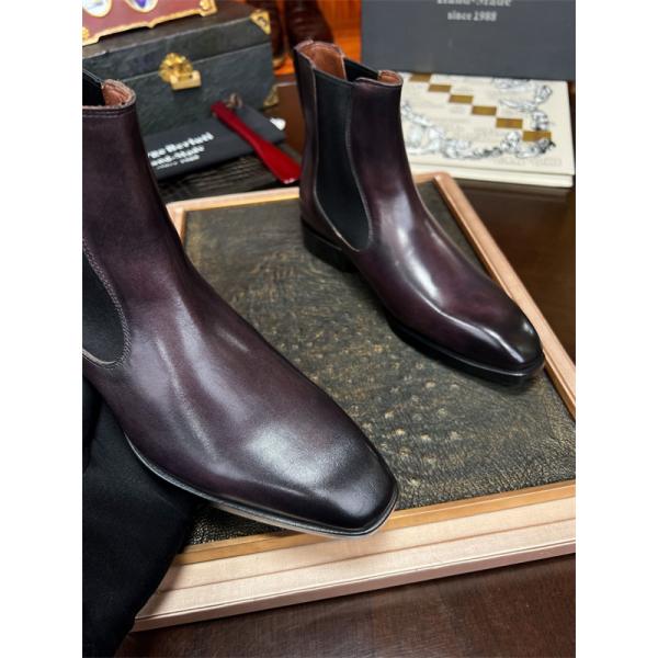  Berluti ベルルッティ コピー 洗練 実用的 2026新作 必須 サイドゴアブーツ