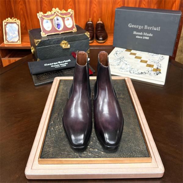  Berluti ベルルッティ コピー 洗練 実用的 2026新作 必須 サイドゴアブーツ