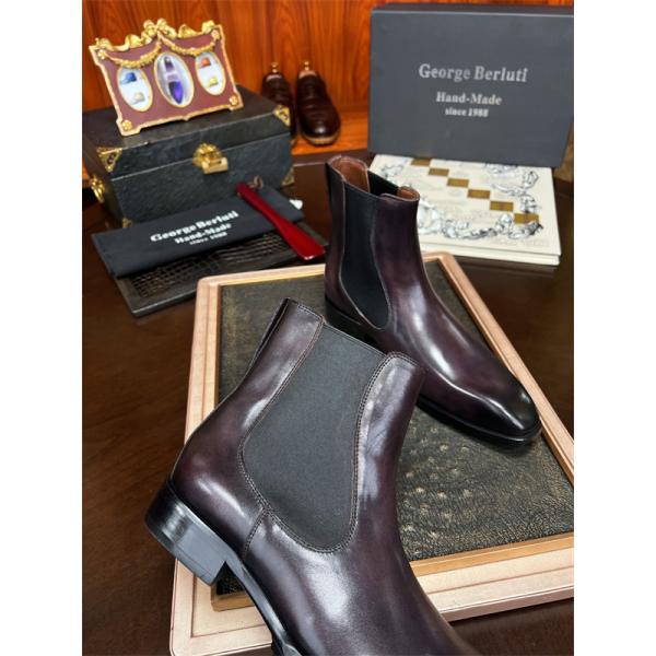  Berluti ベルルッティ コピー 洗練 実用的 2026新作 必須 サイドゴアブーツ